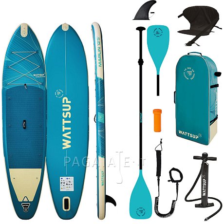 SUP WATTSUP MARLIN 12'5 MINICOMBO - SUP gonfiabile