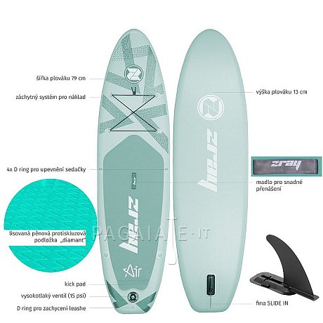 SUP ZRAY EA-2 ALLROUND AIR  10'2 - SUP gonfiabile