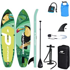 SUP PATHFINDER TOUCAN LEAF 10'2 - SUP gonfiabile