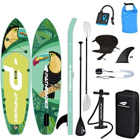 SUP PATHFINDER TOUCAN LEAF 10'2 - SUP gonfiabile