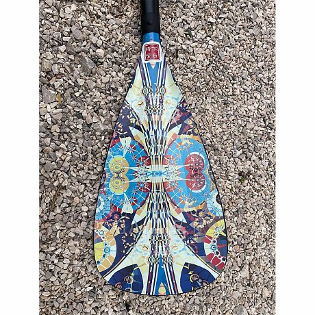 Pagaia RIDEWAVE CONQUERBRACE COMBO in 4 sezioni con albero in carbonio - per SUP e kayak