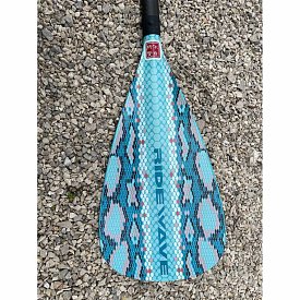 Pagaia RIDEWAVE PYBROCALES COMBO in 4 sezioni con albero in fibra di vetro - per SUP e kayak