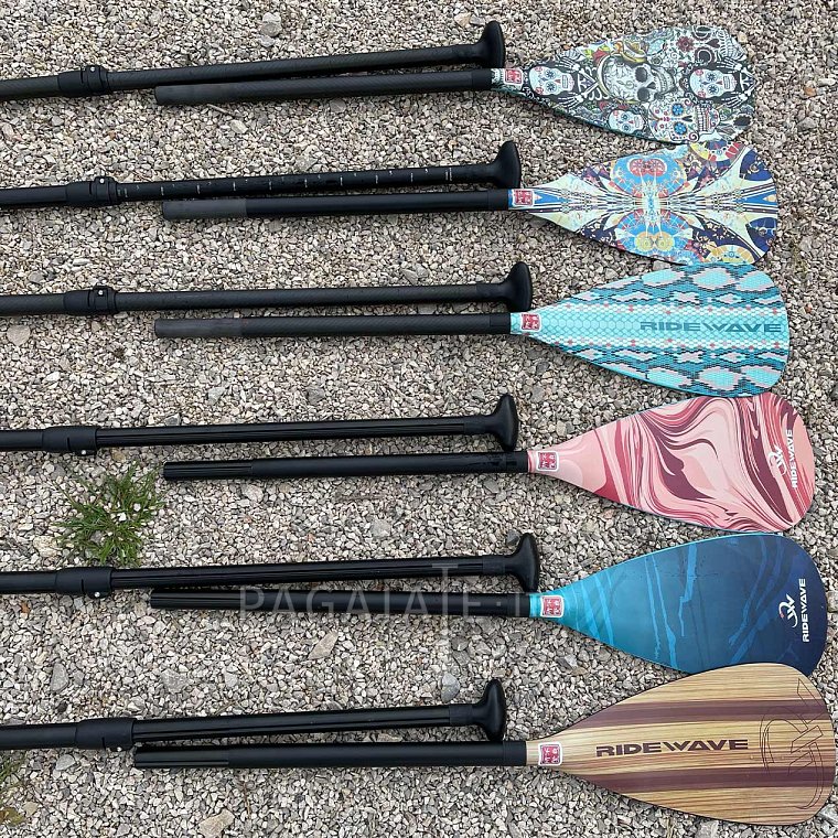 Pagaia RIDEWAVE SEA-DISTURBING COMBO in 4 sezioni - per SUP e kayak