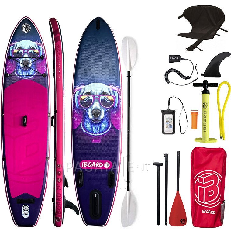 SUP iBOARD 11' DOG - SUP gonfiabile