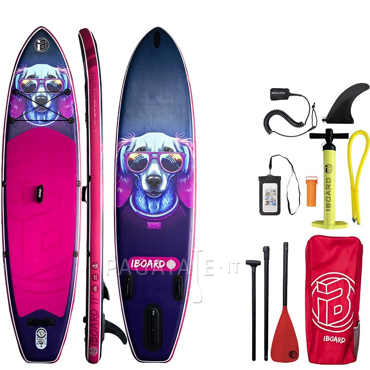 SUP iBOARD 11' DOG - SUP gonfiabile