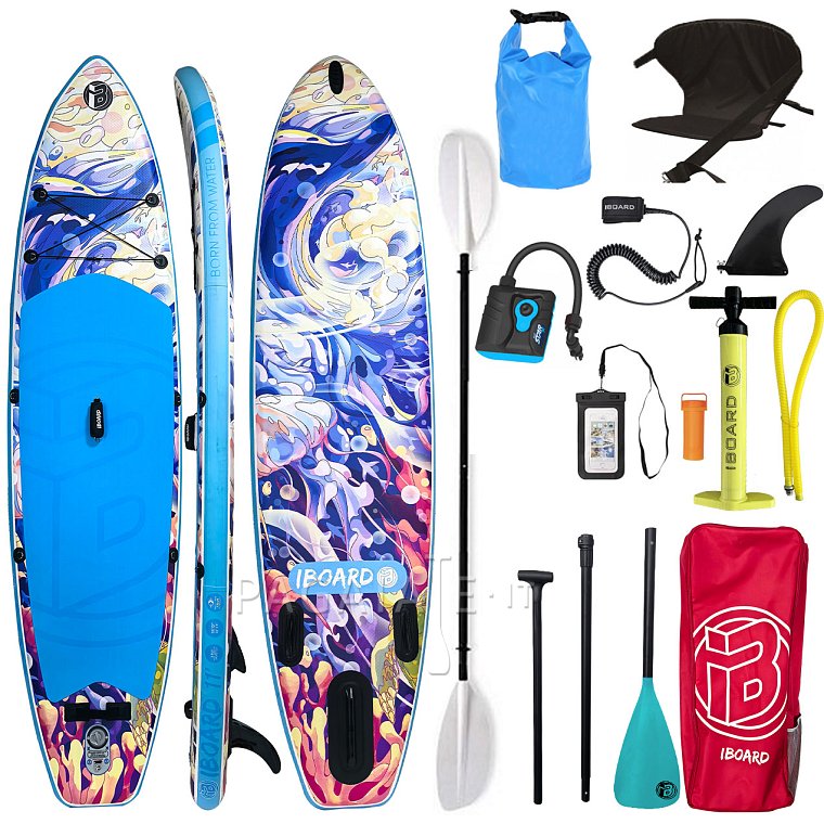 SUP iBOARD 11' WHALE - SUP gonfiabile