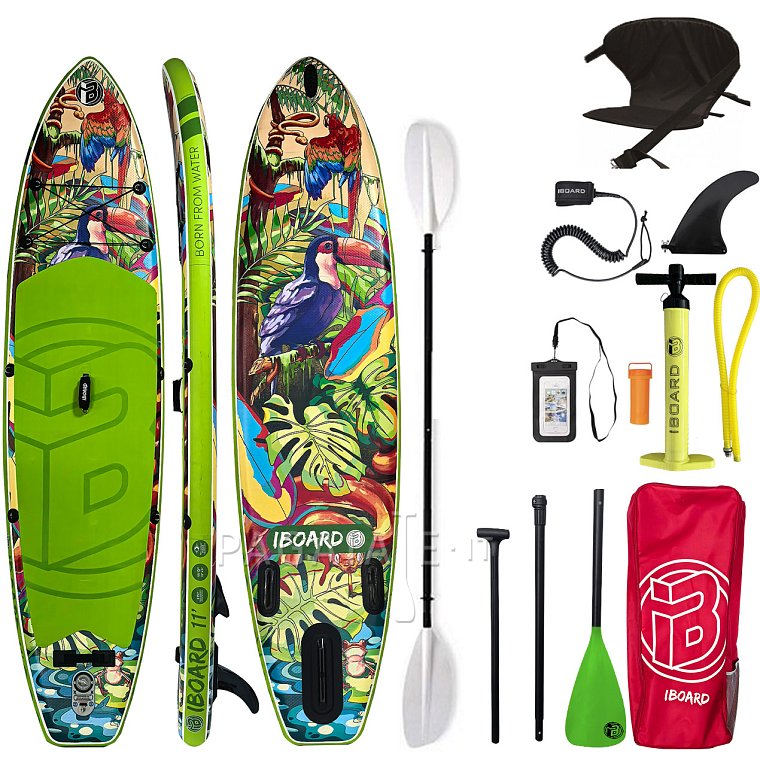 SUP iBOARD 11' TOUCAN - SUP gonfiabile