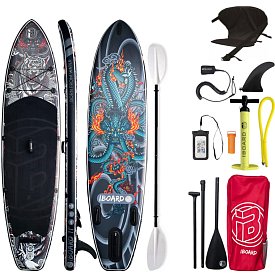 SUP iBOARD 11' BLACK TIGER - SUP gonfiabile