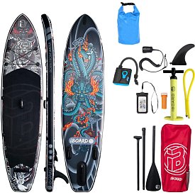 SUP iBOARD 11' BLACK TIGER - SUP gonfiabile