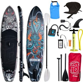 SUP iBOARD 11' BLACK TIGER - SUP gonfiabile