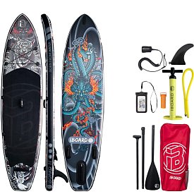 SUP iBOARD 11' BLACK TIGER - SUP gonfiabile