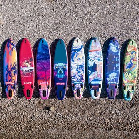 SUP iBOARD 11' BLACK TIGER - SUP gonfiabile