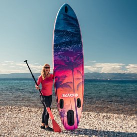 SUP iBOARD 11' RED PALM - SUP gonfiabile
