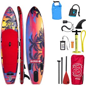 SUP iBOARD 11' RED PALM - SUP gonfiabile
