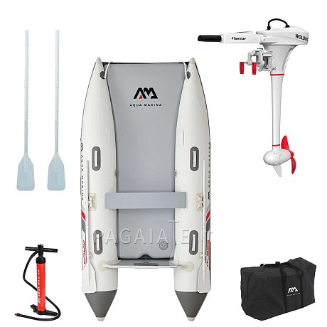 Gommone AQUA MARINA Aircat 2,85m AD BT-AC285 - gommone gonfiabile con pavimento in drop-stitch