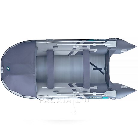 Gommone GLADIATOR ACTIVE C420AL light dark grey - gomone gonfiabile con pavimento in alluminio