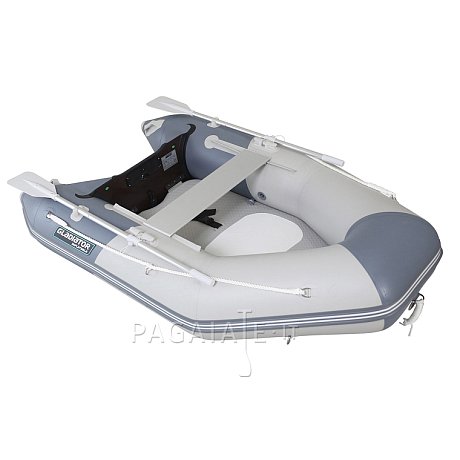 Gommone GLADIATOR AK240AD light dark grey - gommone gonfiabile con pavimento in drop-stitch