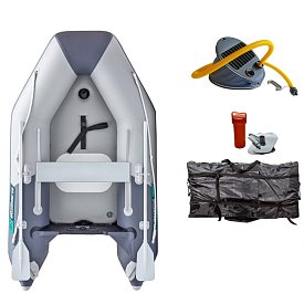 Gommone GLADIATOR AK240AD light dark grey - gommone gonfiabile con pavimento in drop-stitch