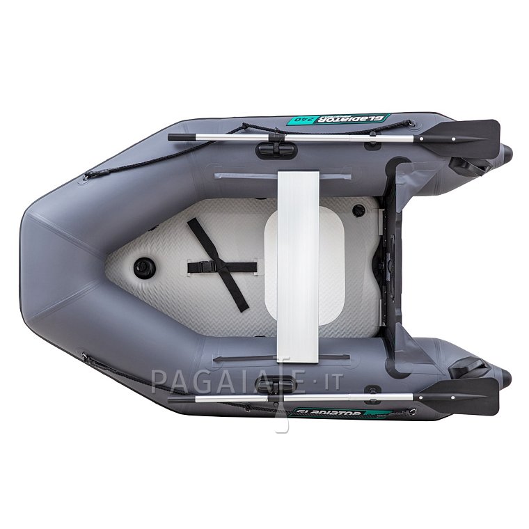 Člun GLADIATOR AK240AD dark grey- nafukovací člun s vysokotlakou podlahou
