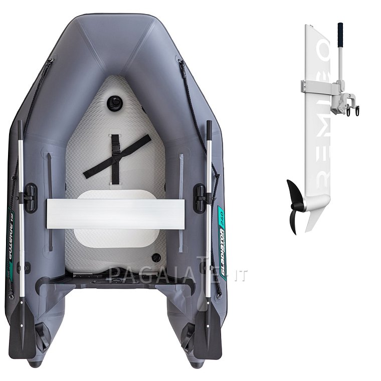 Člun GLADIATOR AK240AD dark grey- nafukovací člun s vysokotlakou podlahou