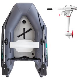 Gommone GLADIATOR AK240AD dark grey - gommone gonfiabile con pavimento in drop-stitch