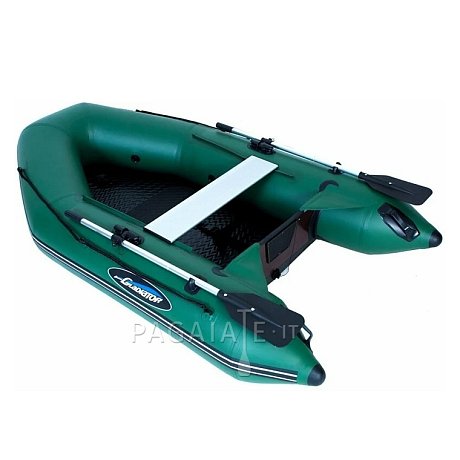 Gommone GLADIATOR AK240AD green - gomone gonfiabile con pavimento in drop-stitch