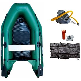 Gommone GLADIATOR AK240AD green - gomone gonfiabile con pavimento in drop-stitch