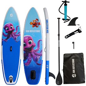 SUP SUN REFLECTIONS 8'2'' octopus - SUP gonfiabile