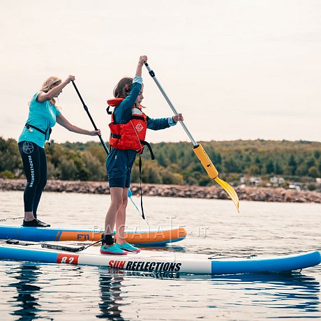 SUP SUN REFLECTIONS 8'2'' blue - SUP gonfiabile