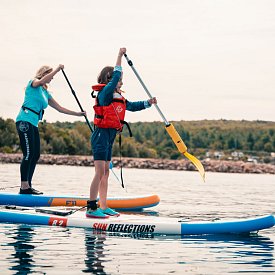 SUP SUN REFLECTIONS 8'2'' blue - SUP gonfiabile