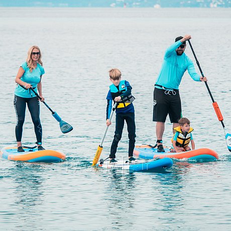SUP SUN REFLECTIONS 8'2'' violet - SUP gonfiabile