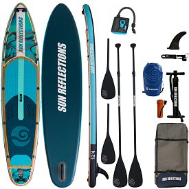 SUP SUN REFLECTIONS MULTI 12'4'' MINICOMBO - SUP gonfiabile