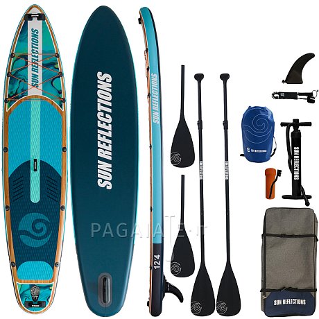 SUP SUN REFLECTIONS MULTI 12'4'' MINICOMBO - SUP gonfiabile