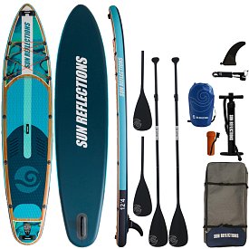 SUP SUN REFLECTIONS MULTI 12'4'' MINICOMBO - SUP gonfiabile