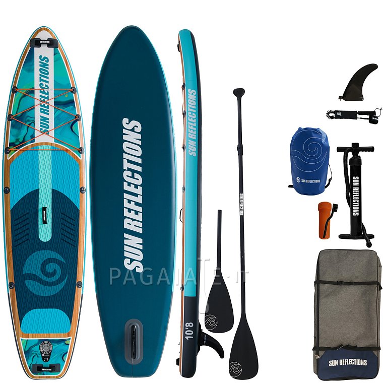 Paddleboard SUN REFLECTION M 10'8'' MINICOMBO - nafukovací