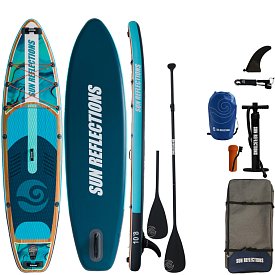 SUP SUN REFLECTIONS M 10'8'' MINICOMBO - SUP gonfiabile