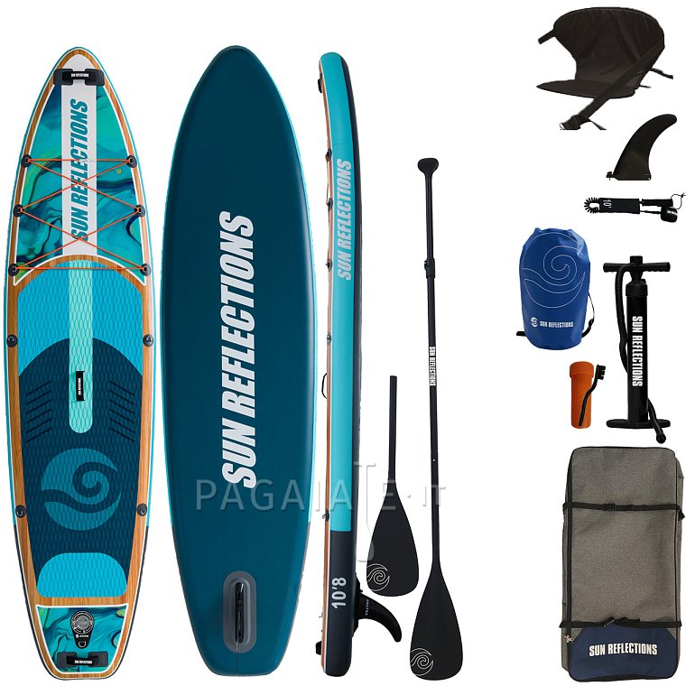 Paddleboard SUN REFLECTION M 10'8'' MINICOMBO - nafukovací