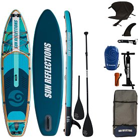 SUP SUN REFLECTIONS M 10'8'' MINICOMBO - SUP gonfiabile