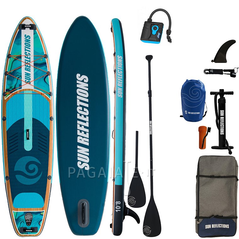 Paddleboard SUN REFLECTION M 10'8'' MINICOMBO - nafukovací