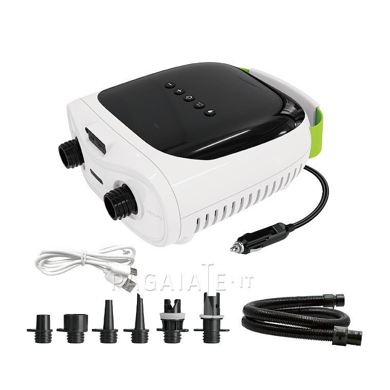 Elektrická pumpa PADDLEBOARDGURU 9+ 12V s baterií do 20PSI pro paddleboardy