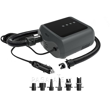 Pompa elettrica PADDLEBOARDGURU 6 12V fino a 16PSI per SUP gonfiabili