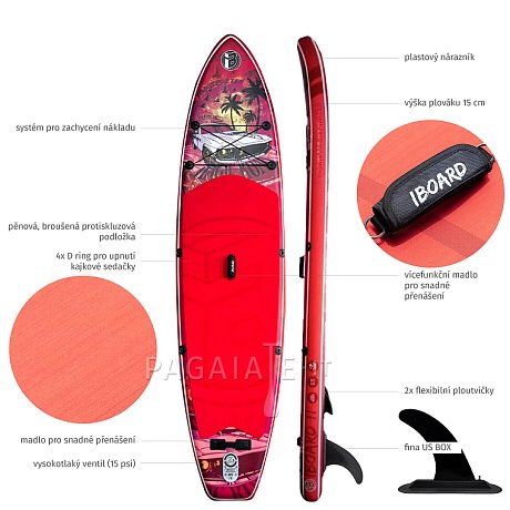 SUP iBOARD 11' MAGIC RIDE - SUP gonfiabile