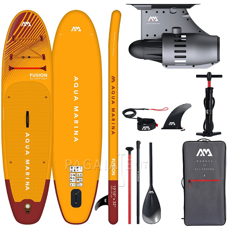 Paddleboard AQUA MARINA eFUSION 10'10'' s  motorem AQUA MARINA BlueDrive S Power fin
