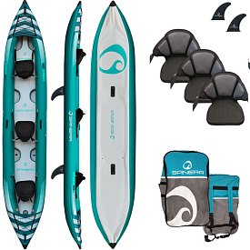 Kayak SPINERA HYBRIS 475 - kayak gonfiabile 3 posti