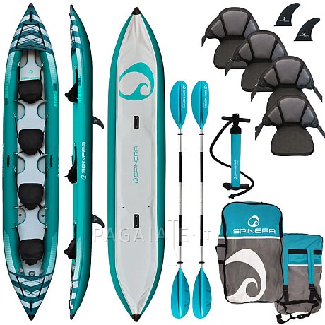 Kayak SPINERA HYBRIS 510 - kayak gonfiabile 4 posti