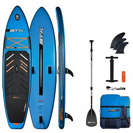 SUP STX WindSUP Hybrid Cruiser Family 11'2 TEAL/ORANGE - WindSUP gonfiabile