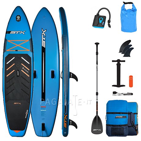 SUP STX WindSUP Hybrid Cruiser Family 11'2 TEAL/ORANGE - WindSUP gonfiabile