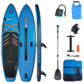 SUP STX WindSUP Hybrid Cruiser Family 11'2 TEAL/ORANGE - WindSUP gonfiabile