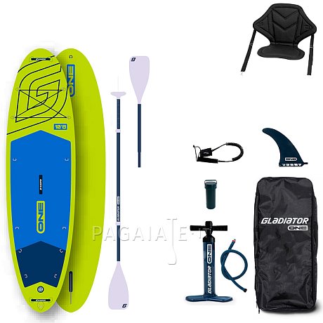 SUP GLADIATOR ONE 10'8 Allround Lime - SUP gonfiabile