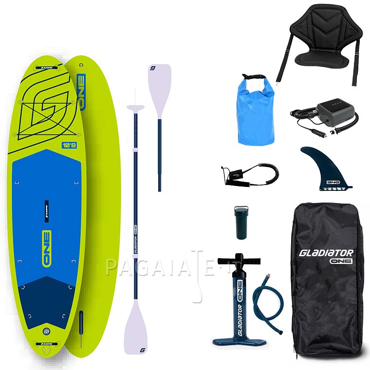 SUP GLADIATOR ONE 10'8 Allround Lime - SUP gonfiabile